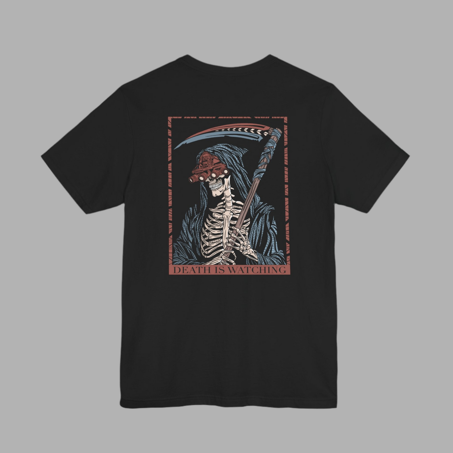 Death Is Watching T-Shirt Black