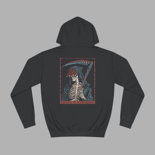 Death is Watching Hoodie Black