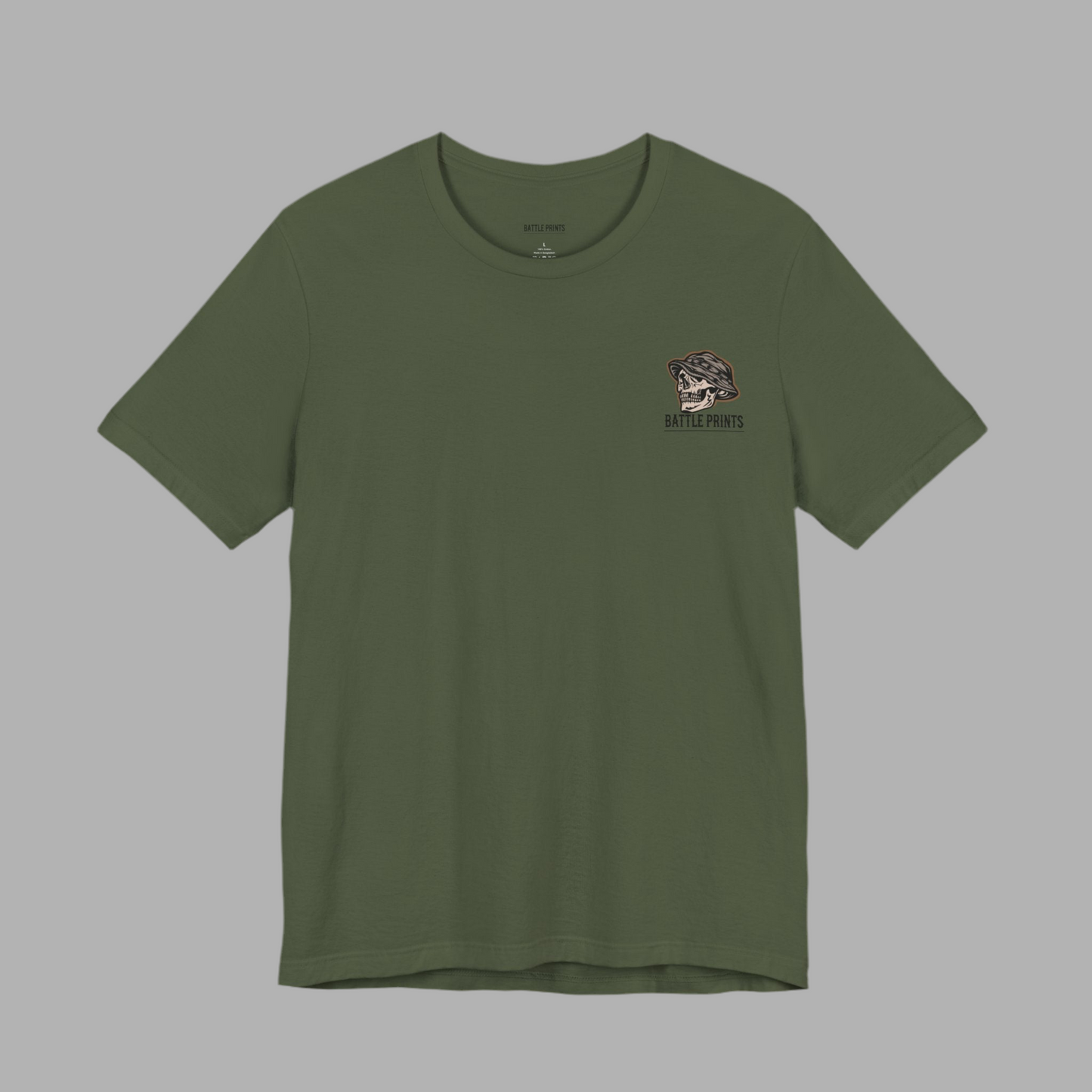 Waiting for Action T-Shirt Brown/Olive