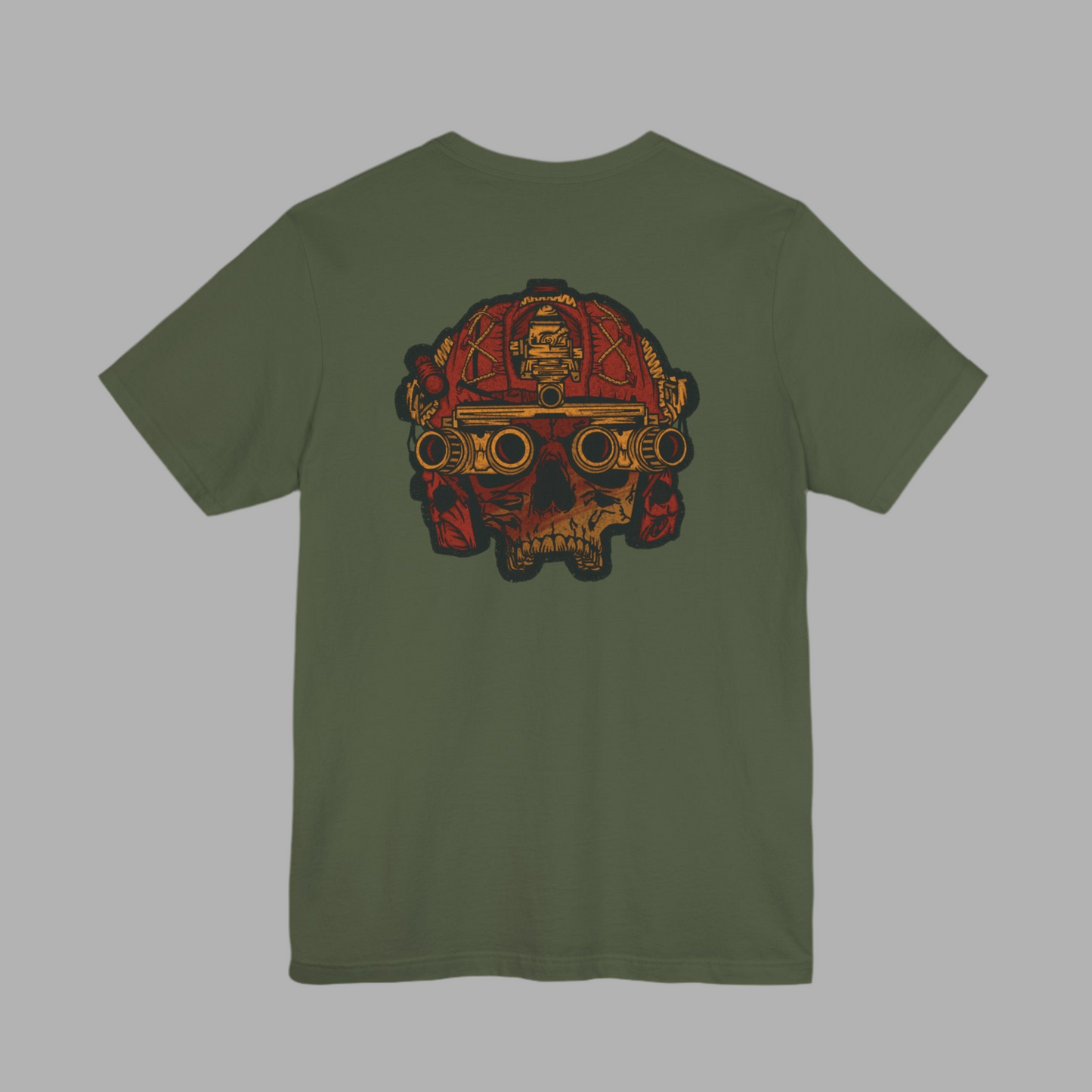 Skull Germany Colors T-Shirt Brown/Olive