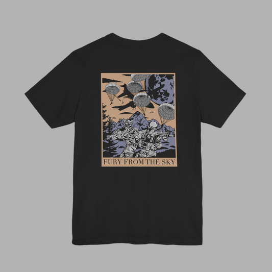 Fury From The Sky T-Shirt Black