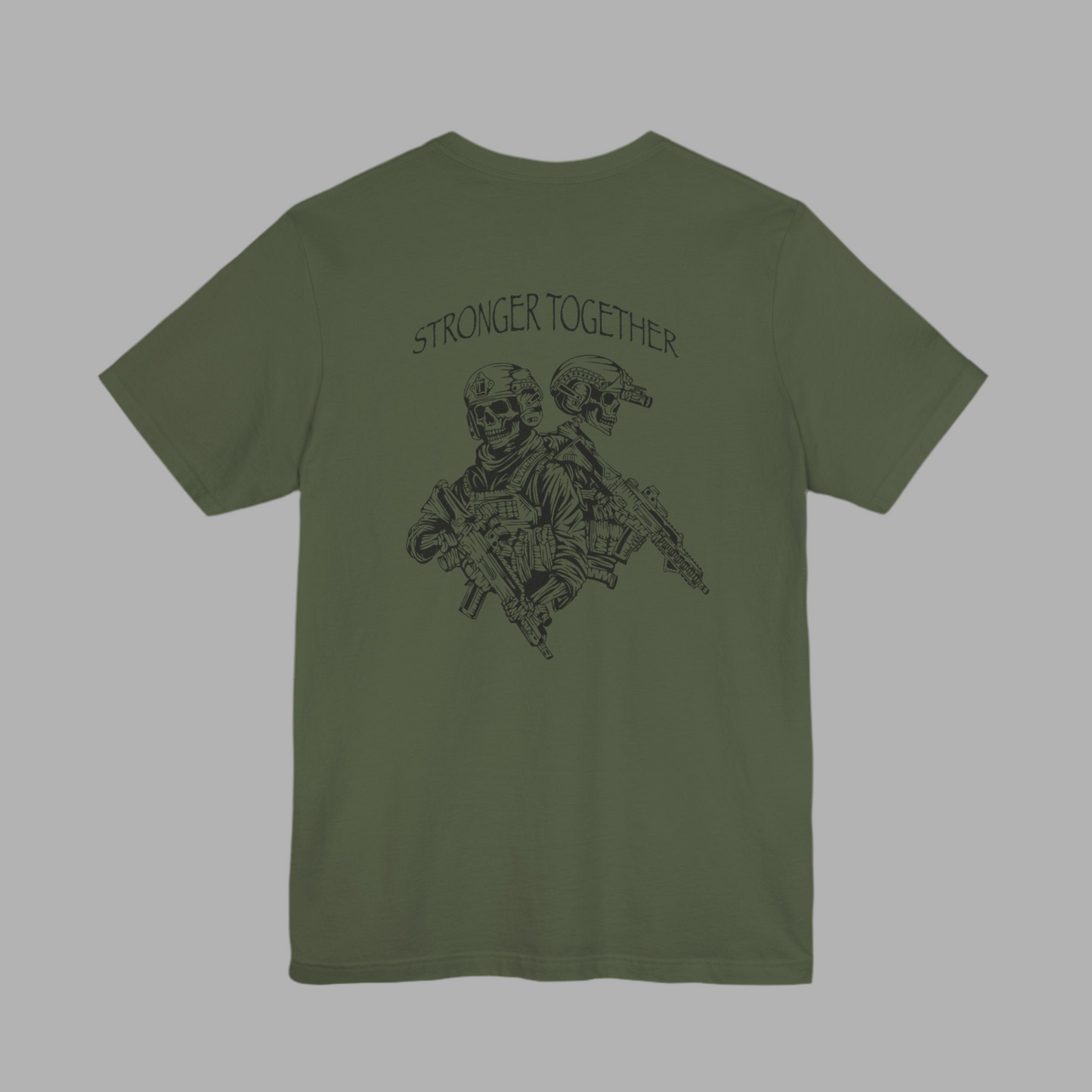 Stronger Together T-Shirt Brown/Olive